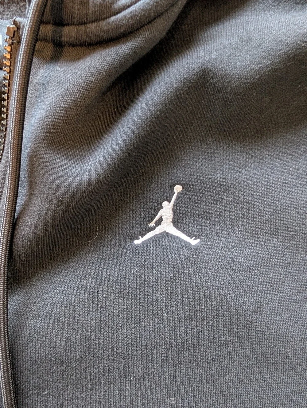 Jordan Brooklyn Fleece Full Zip Hoodie EUC